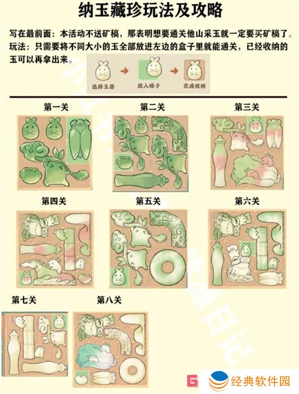 桃源深处有人家纳玉藏珍全关卡攻略