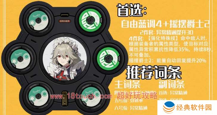 绝区零丽娜驱动盘搭配推荐