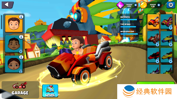 超级卡丁车手游下载免费版(Chhota Bheem: Kart Racing)