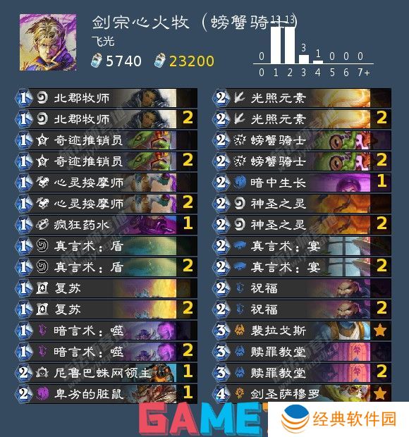 炉石传说剑宗心火牧卡组怎么玩 剑宗心火牧卡组推荐介绍