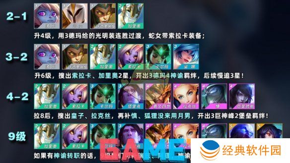 金铲铲之战S9神谕奶妈阵容怎么玩 金铲铲之战S9神谕奶妈阵容攻略