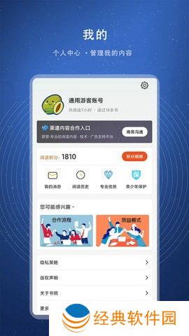 软件界面大气简洁