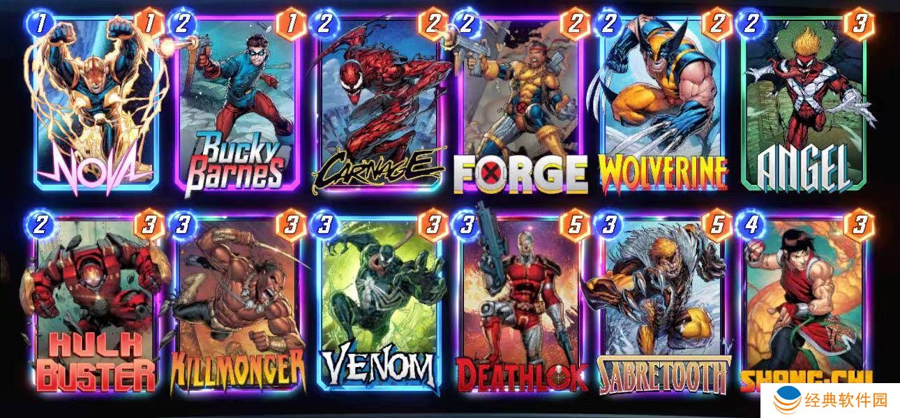 《漫威终极逆转》毒液摧毁卡组搭配攻略